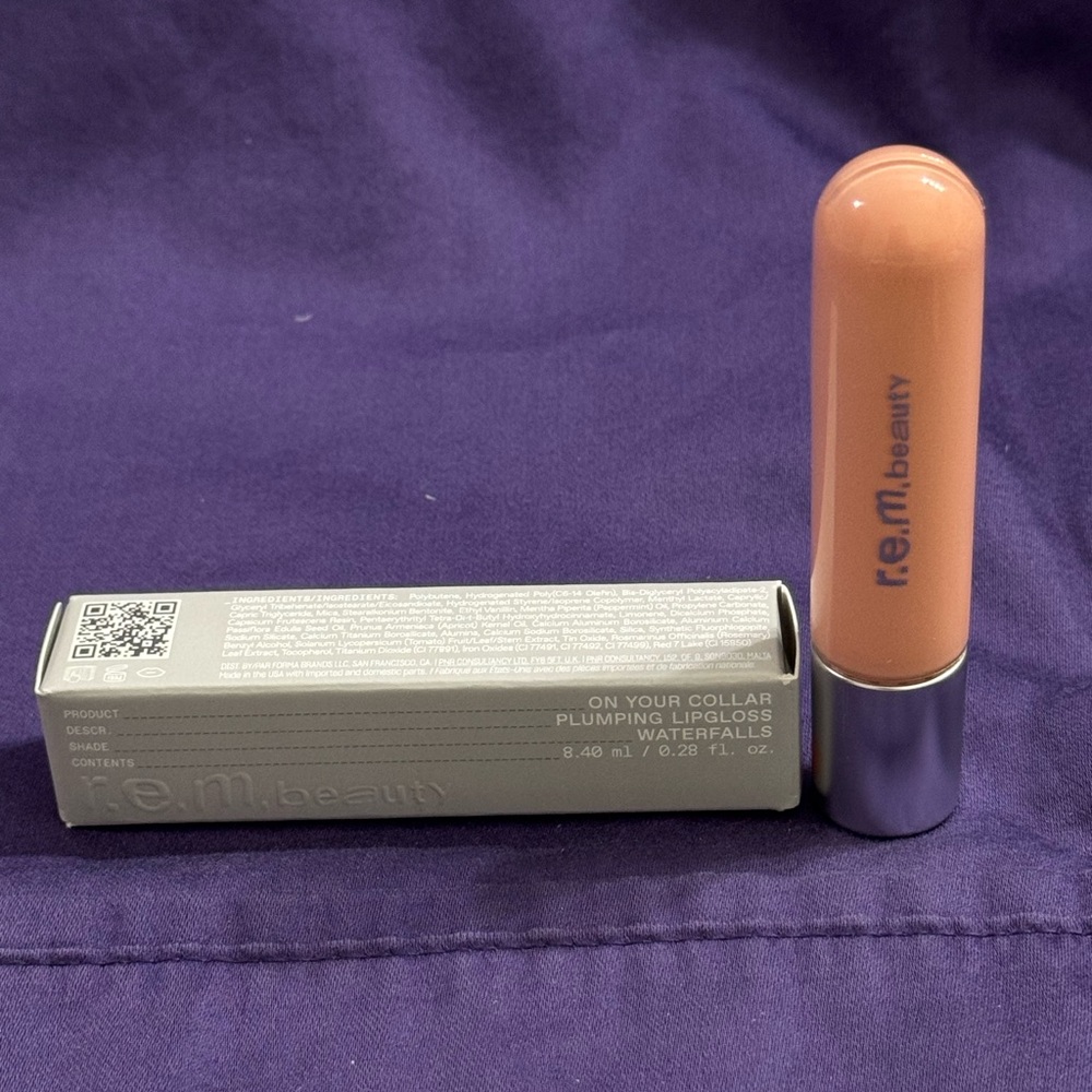 REM Beauty Plumping Lip Gloss in Shade Waterfalls